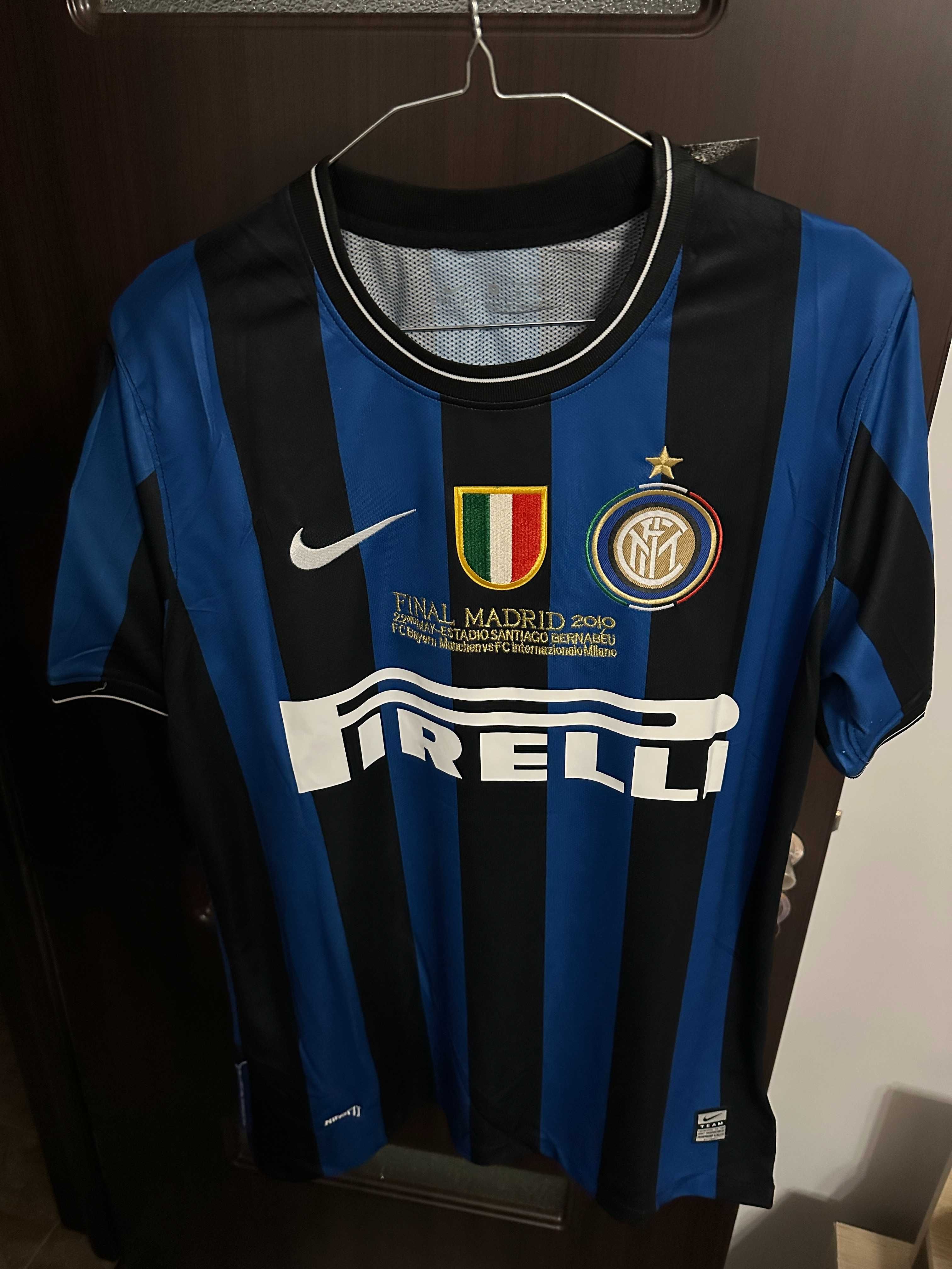 Tricou Zanetti Inter Milano finala ucl 2010 fotbal