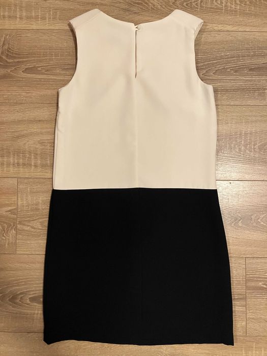 Rochie clasica alb negru H&M 34