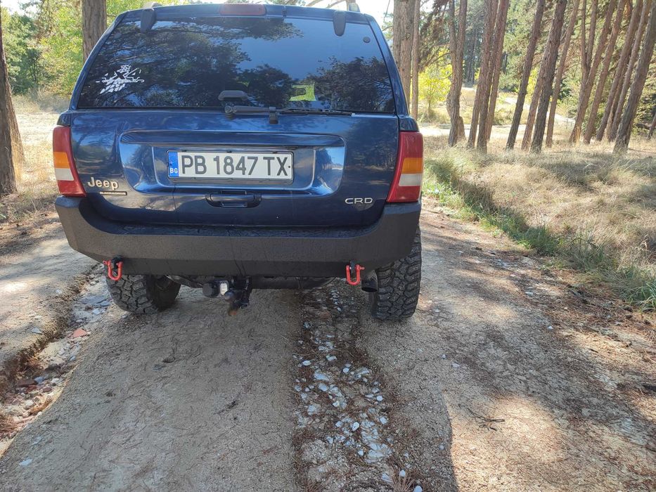 Задна метална броня за jeep grand cherokee WJ