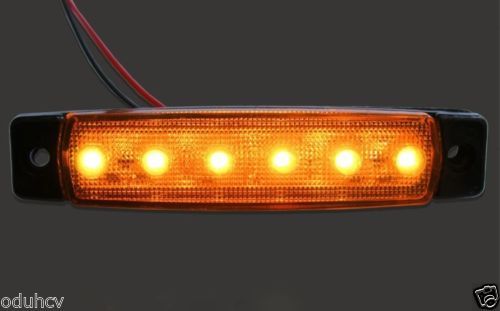 1 бр. LED ЛЕД габарити светлини за кола камион бус тир  6 цвята 12-24V