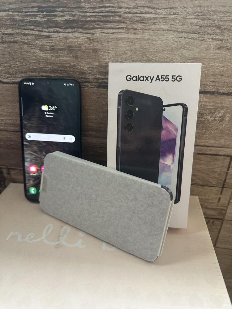 Telefon mobil Samsung A55 256 Gb, Samsung A15