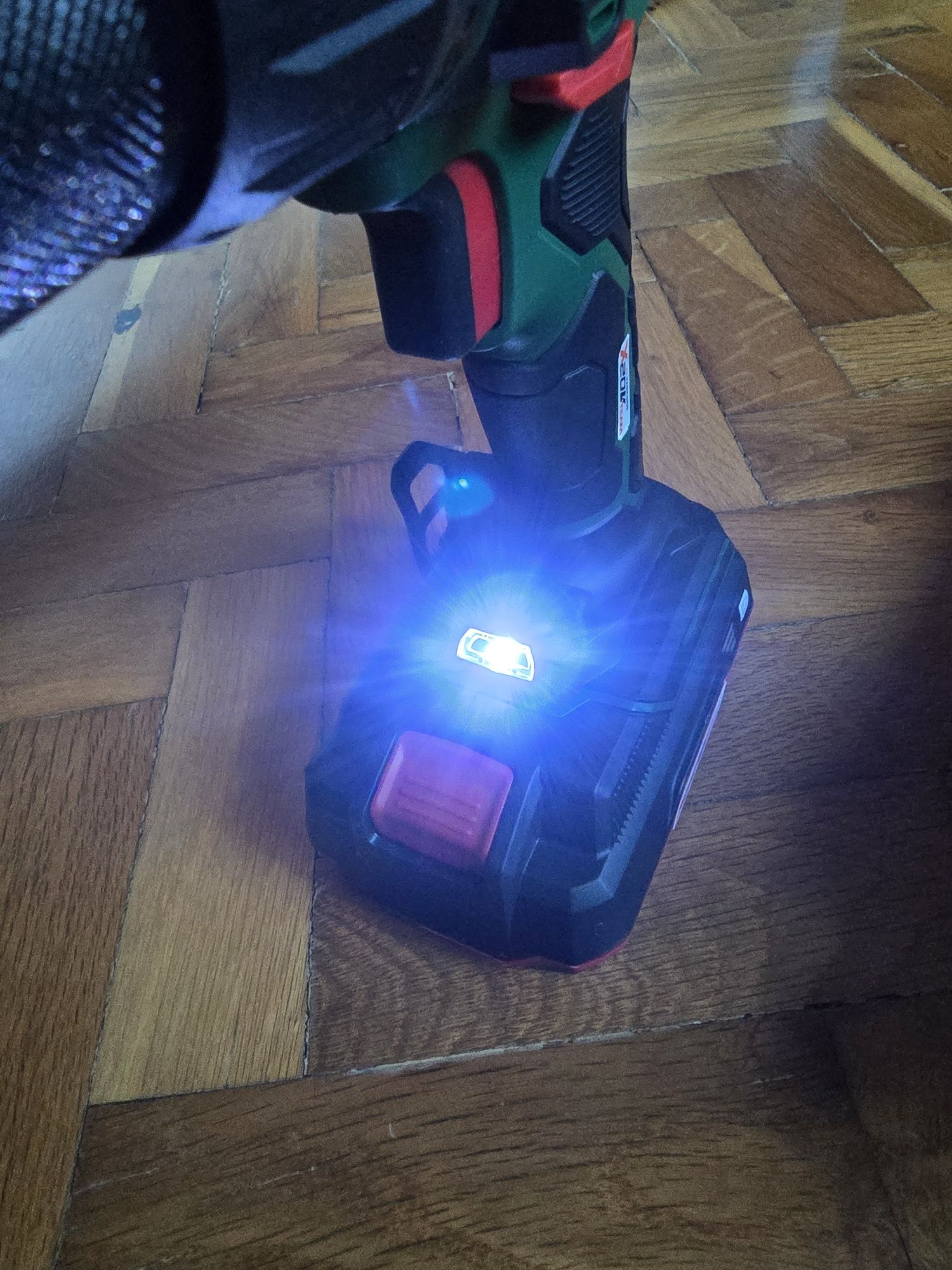 Акумулаторна бормашина Parkside, 20V, 1400 об/мин, 45Nm Чисто нова!
