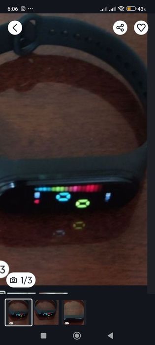 Фитнес часи сенсор.