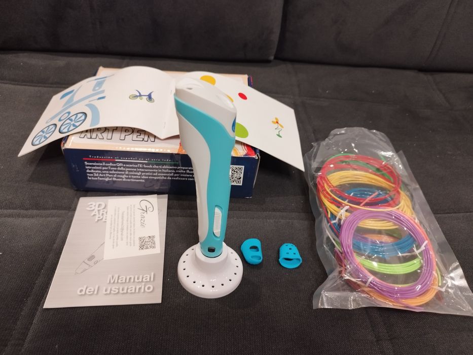 Pachet 3D Pen The Italian Home + set extins de filamente 110m