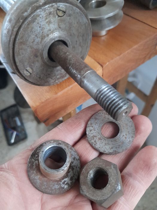 Piese Ax cu fulie motor abric