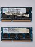 Memorie 2X4 GB laptop DDR3 PC3 10700 Nanya Dual-Channel