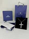 Colier Swarovski cruce insigne angelic