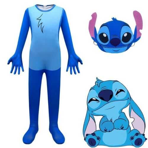 Детски Костюм Стич + ПОДАРЪК, Детски костюм на Stitch, Костюм за деца