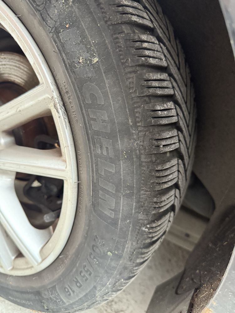 Jante aliaj 16” 5x112 cu anvelope michelin 205/55R15