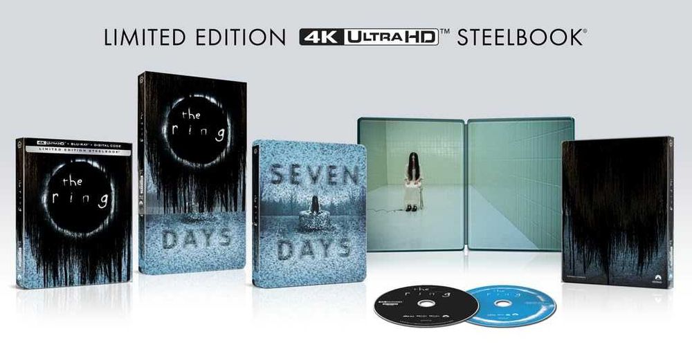 The Ring 4K UHD Steelbook + Blu-Ray - Предизвестена смърт 4К Blu-Ray