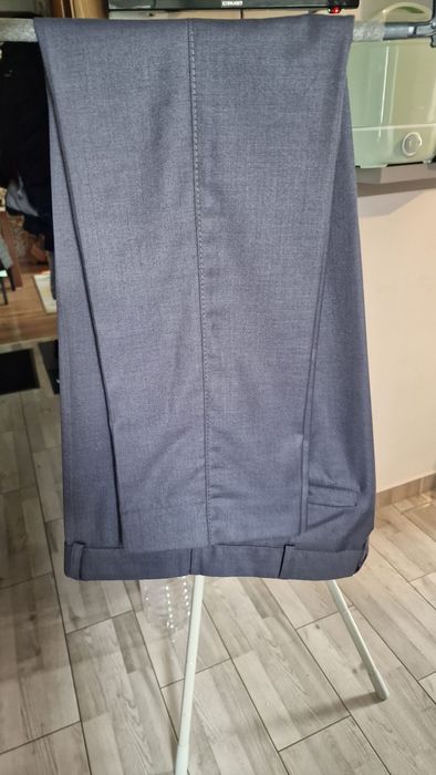 Set 2 Pantaloni eleganți costum de stofa