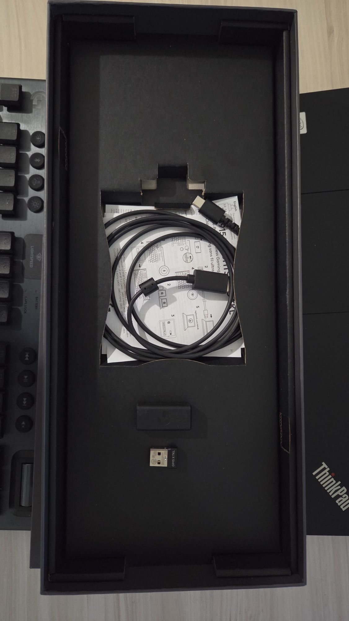 Клавиатура: Logitech G915 X Lightspeed TKL Low Profile Clicky