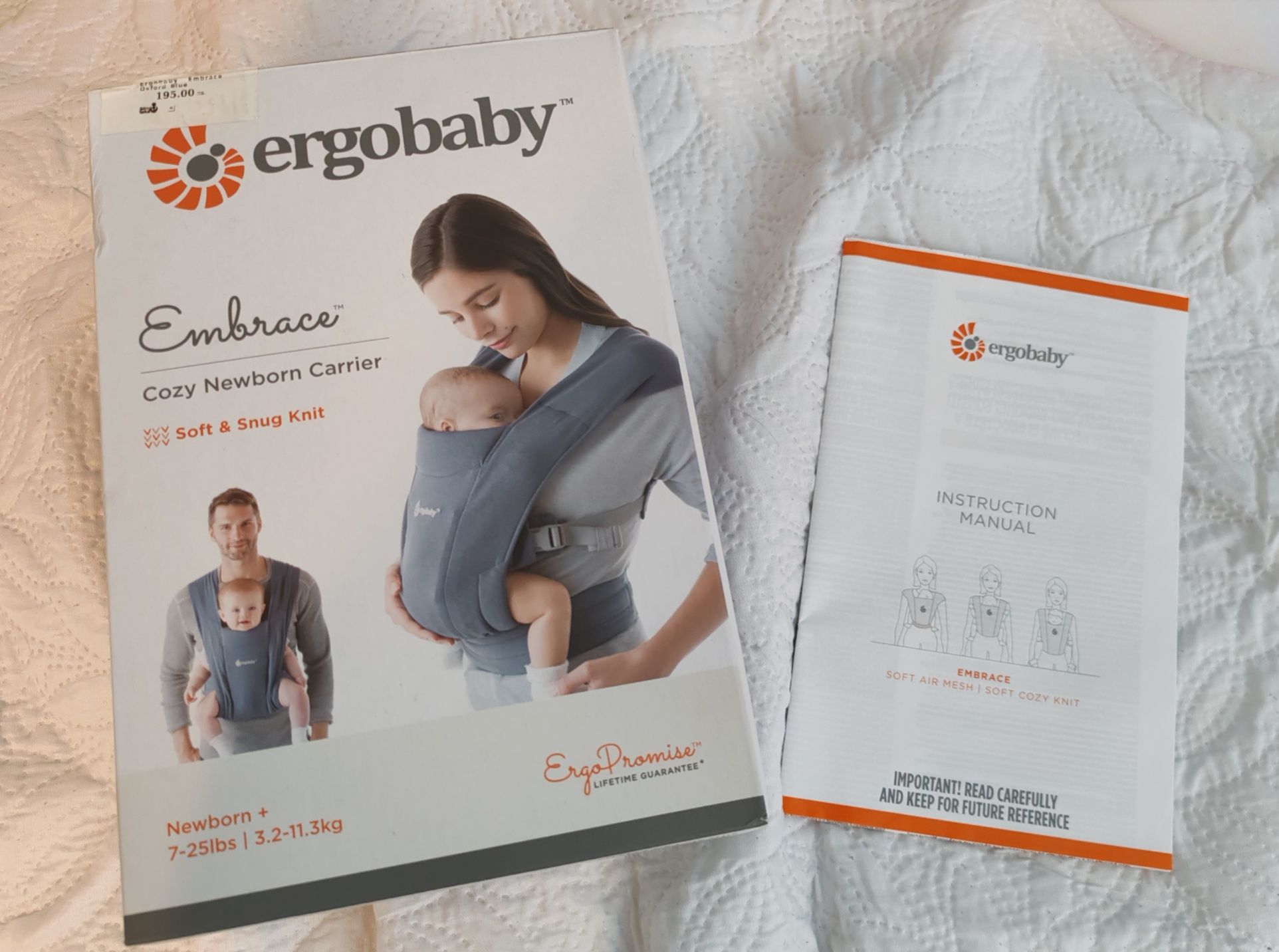 Ergobaby Embrace Soft ергономична раница