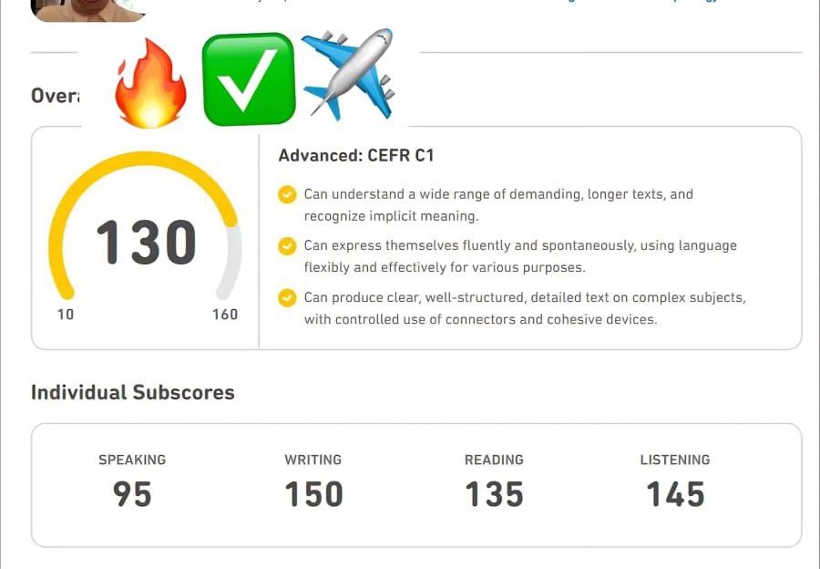 IELTS, TOEFL, GRE, Pearson PTE English test, Duolingo tayyorlov kursi