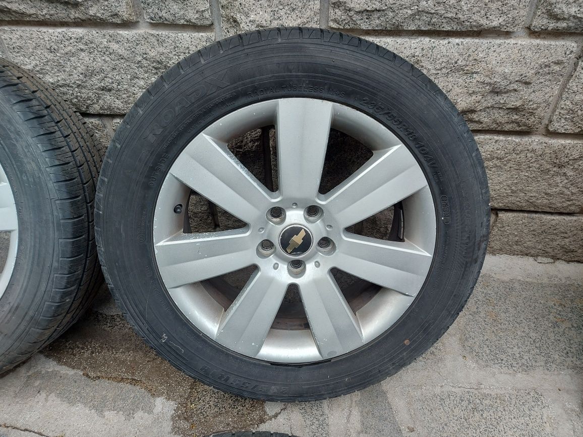 Джанти 5 х 115 R 18 , гуми 235 55 R18 Шевролет Каптива /  Chevrolet
