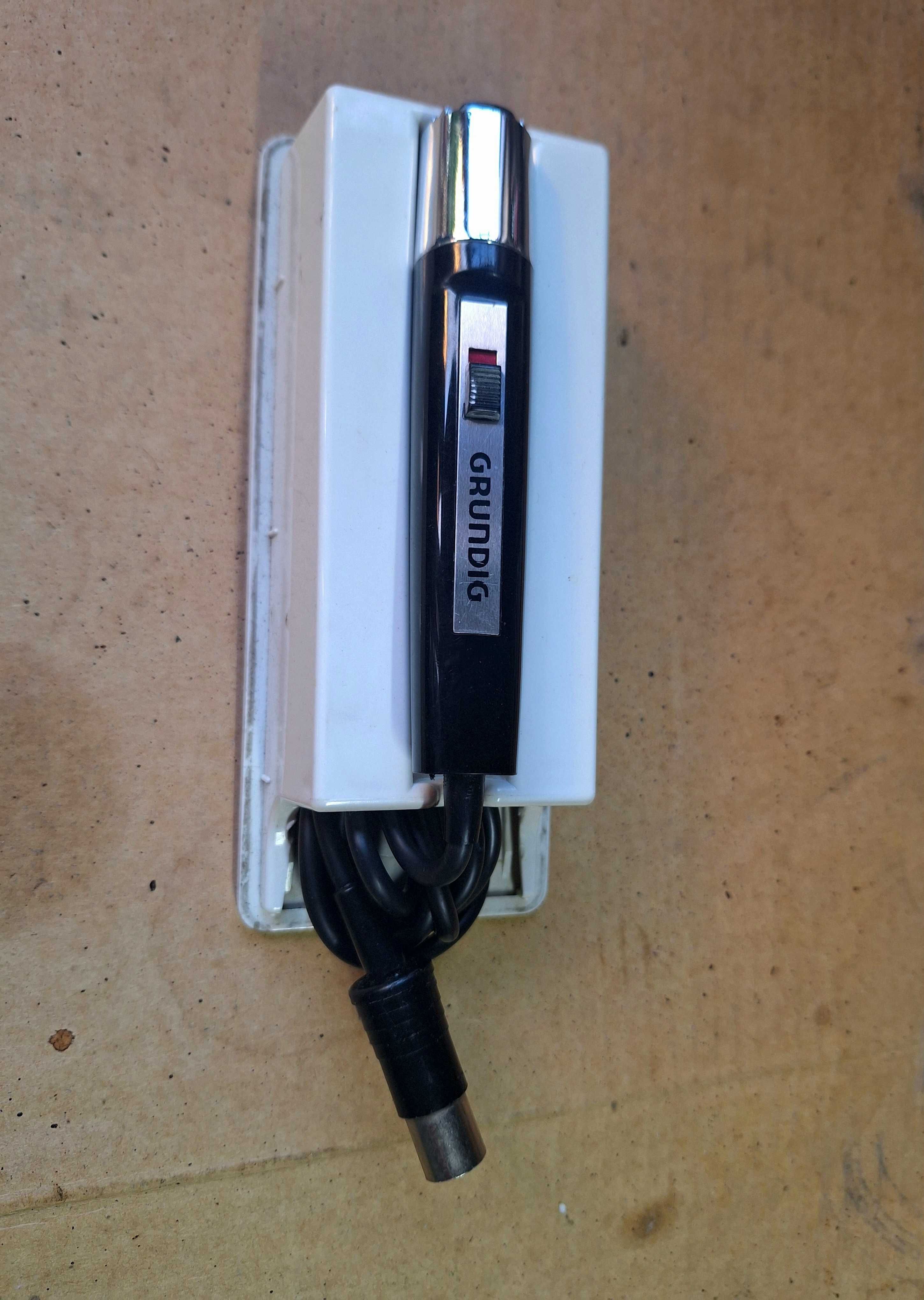 1980 Microfon vintage nou Grundig GDM 305 electret omnidirectional