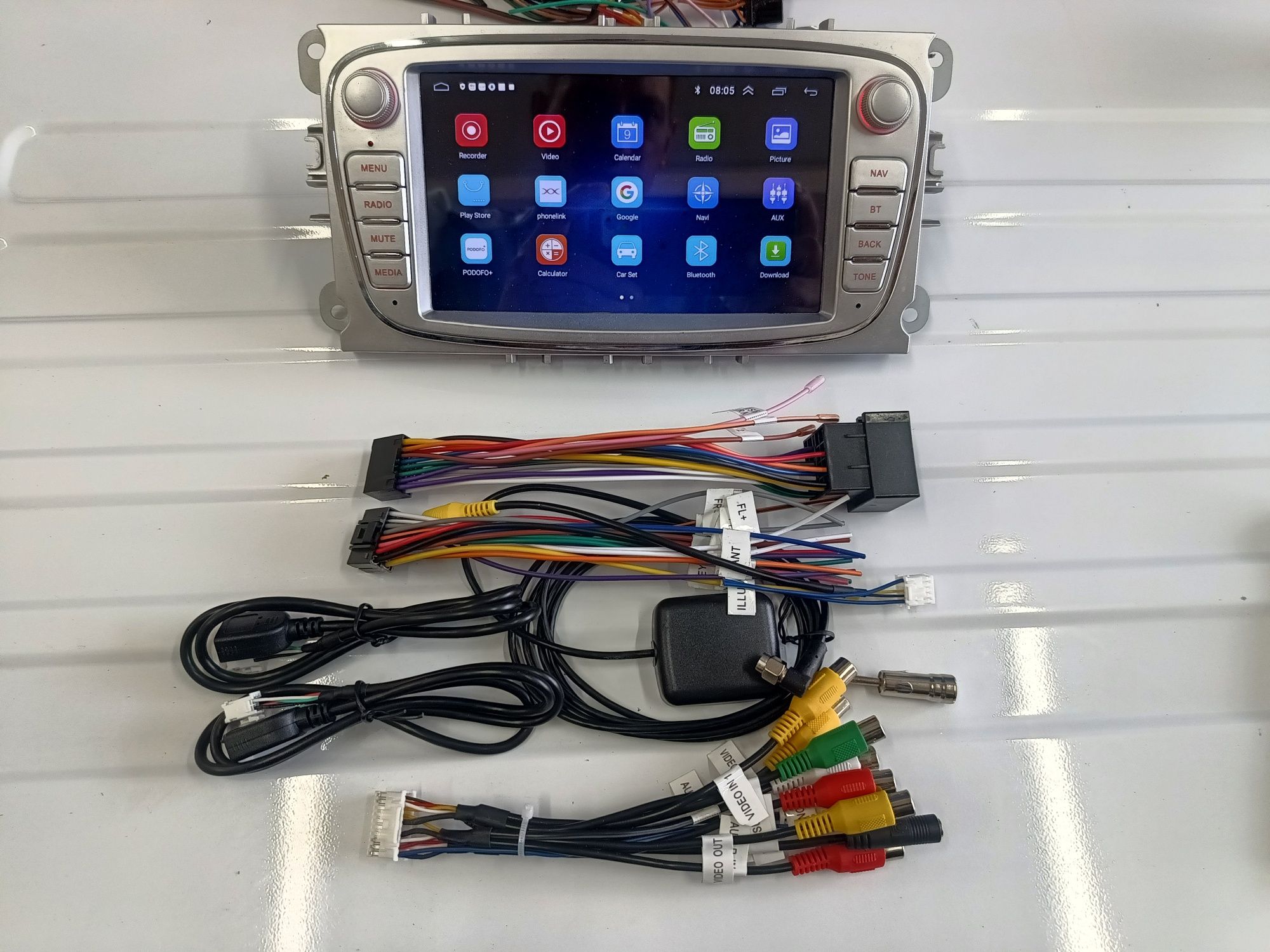 Навигация android за ford mondeo focus c-max s max 1+32gb