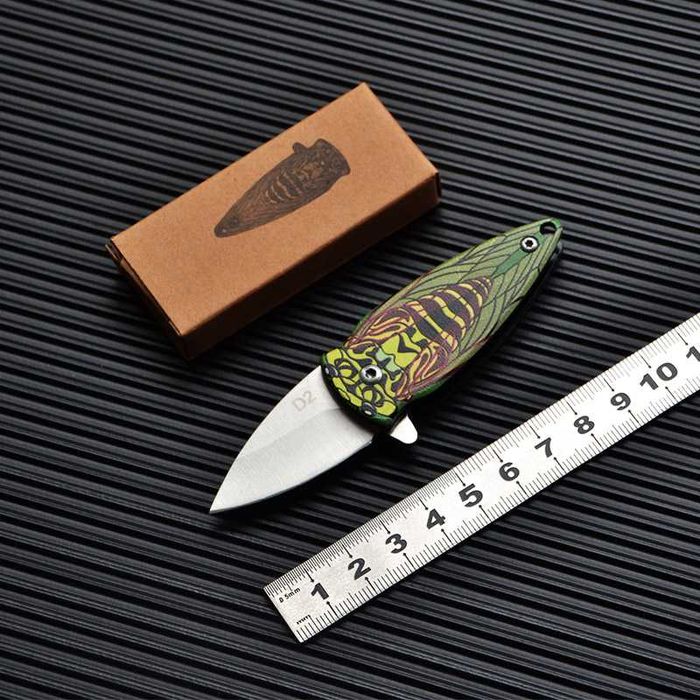 Briceag Mini Cicada, automat, Breloc cheie