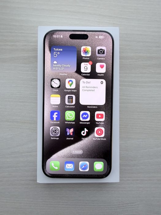 iPhone 16 Pro Max Natural Titanium 256GB