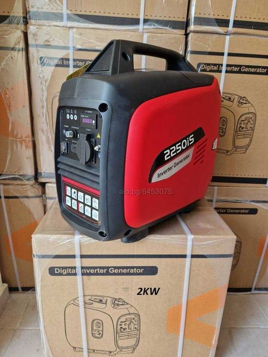 Инверторен Генератор за ток 2KW -Монофазен-ПРОМОЦИЯ- Генератори за ток
