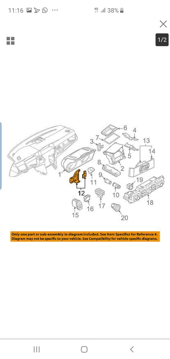 Senzor NOU temperatura interioară condensatie parbriz BMW 5 6 7 x5 x6
