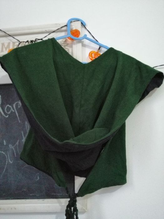 Gluga reversibila model medieval hippie pixie witch style