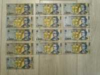 Lot Bancnote Romania 1000 lei colectie