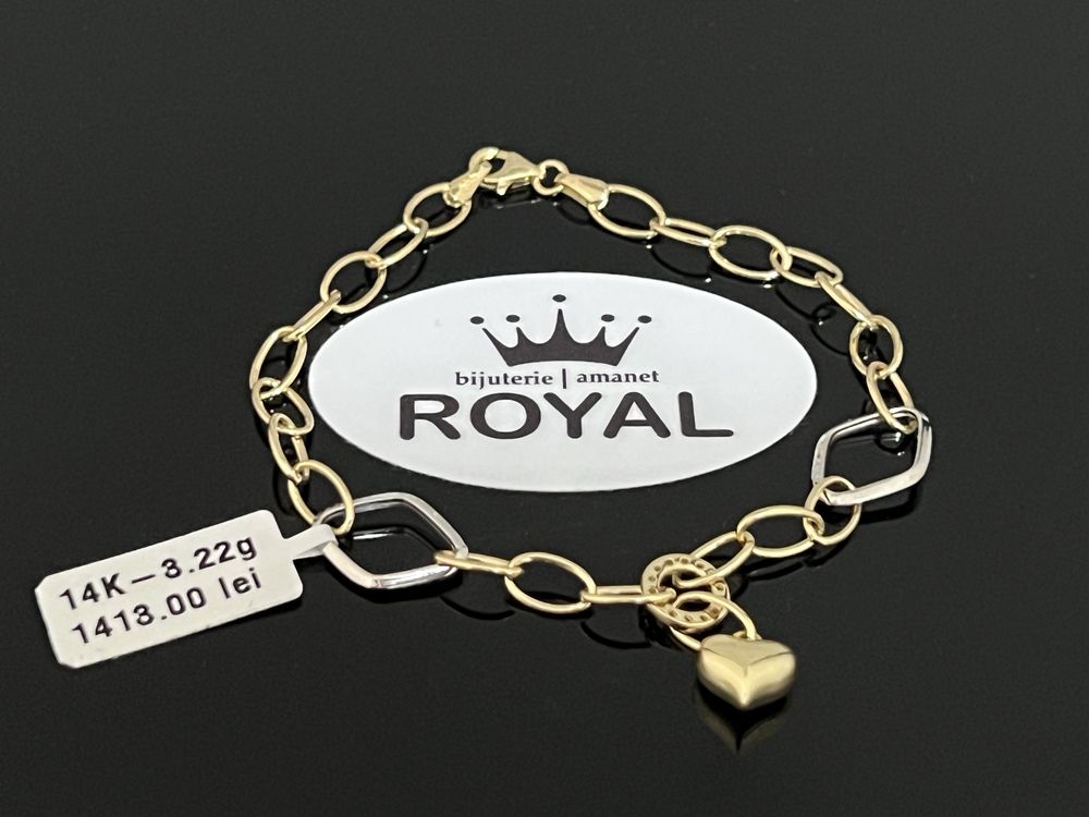 Bijuteria Royal CB : Bratara dama aur 14k 585 3,22 grame