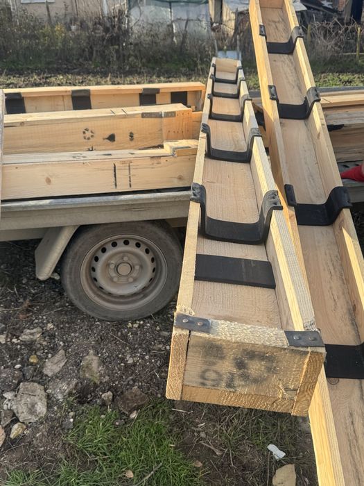 Дървени чамови корита/Сух чамов материал