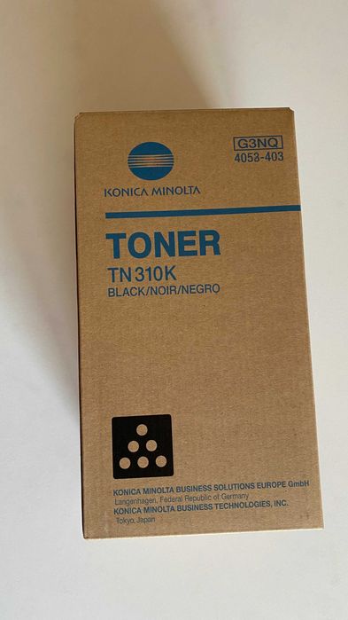 Toner BLACK TN 310K Konica Minolta