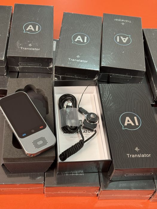 Портативный переводчик S80 Pro ChatGPT работает без Интернета