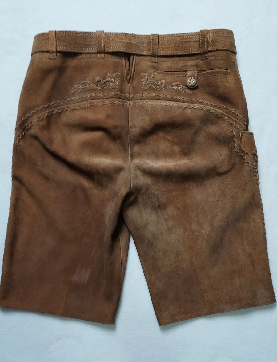 Lederhosen marime 48 pantaloni bavarezi tirolezi