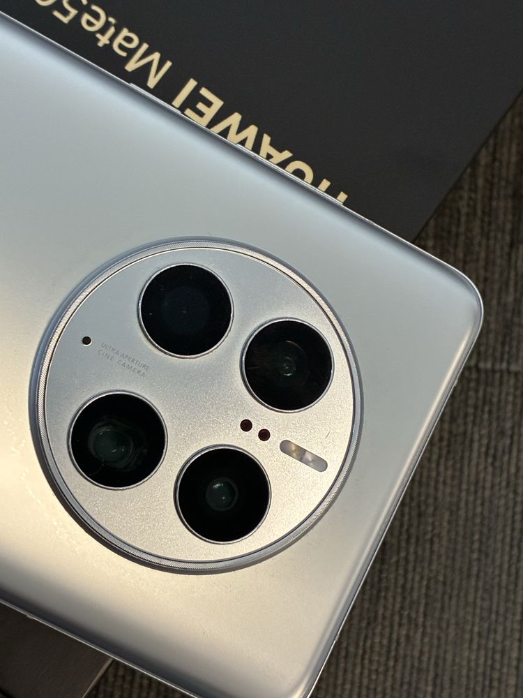 256GB Huawei Mate 50 Pro Vivacom Гаранция до 2025 г. Silver