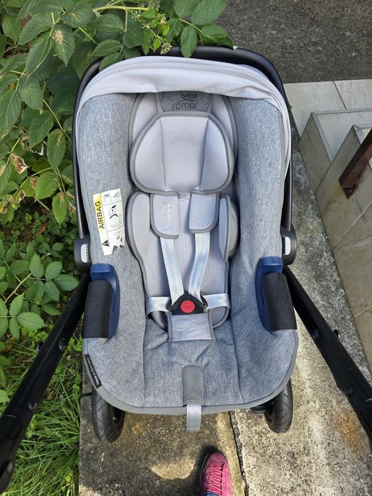 Britax Romer Smile 3 in 1 carucior, scoica/scaun auto, baza isofix