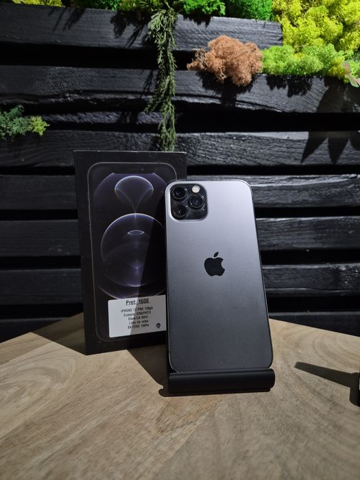 iPhone 12 Pro 128gb Graphite Neverlocked Bat 100%/Fact+Garantie