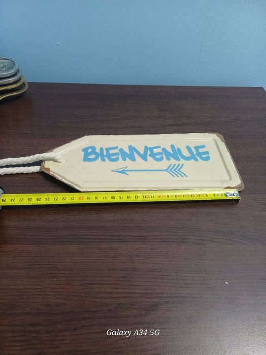 Метална табела от Франция