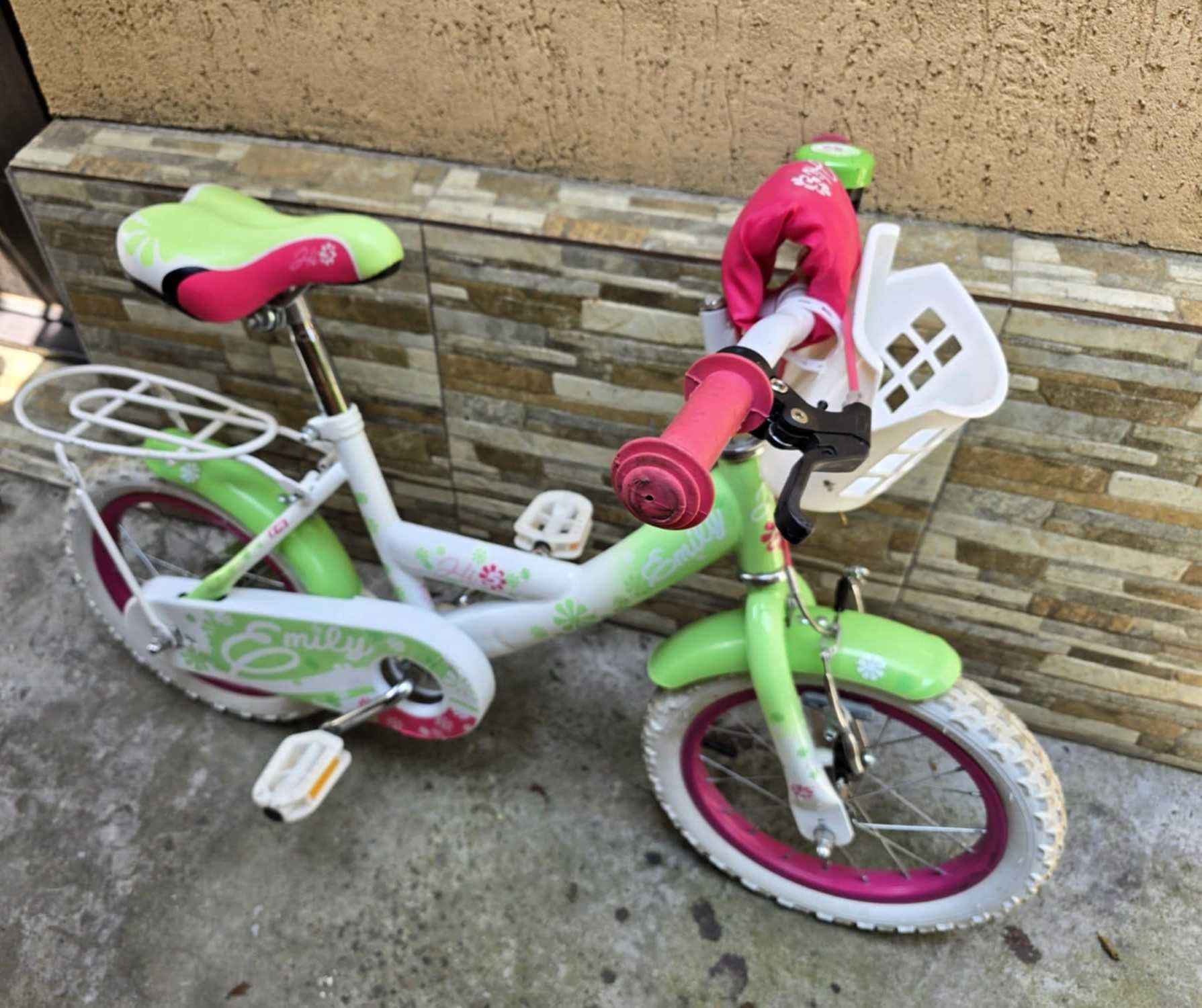 Bicicleta pentru fete Emily, 14 inch