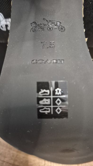 Sandale cu toc COACH