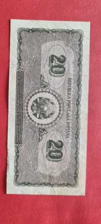 Bancnota 20 lei 1950