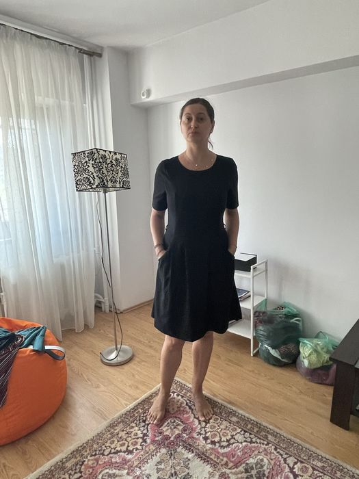 Rochie neagra office