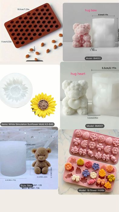 Материали за свещи