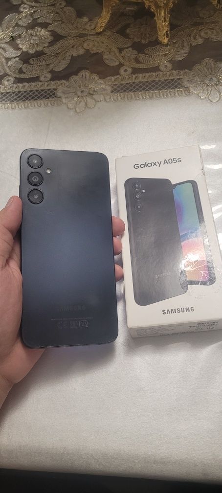 Samsung Galaxy A05S 128Gb Black Igravoy Orginal 2024 Holati Yaxshi Zor