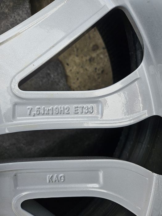 Vând 4  jante r19 Audi A6 C 6, Q5