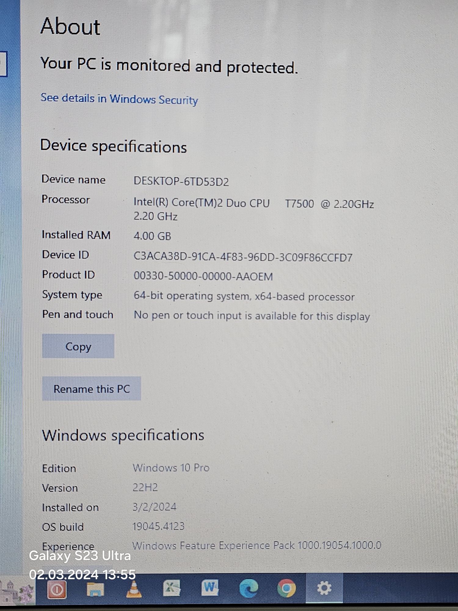 Laptop Acer Aspire 5920G