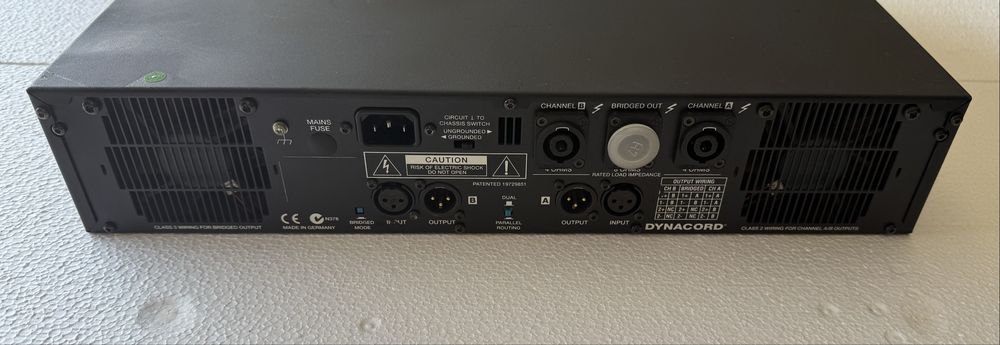Vand amplificator dynacord CL2000