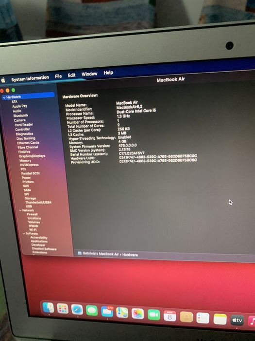 Vand Macbook Air  13-inch