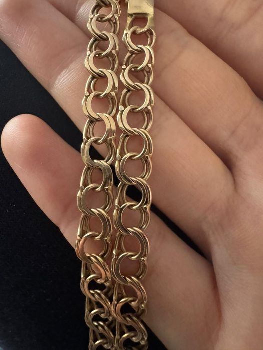 Золотая цепь 585 пробы