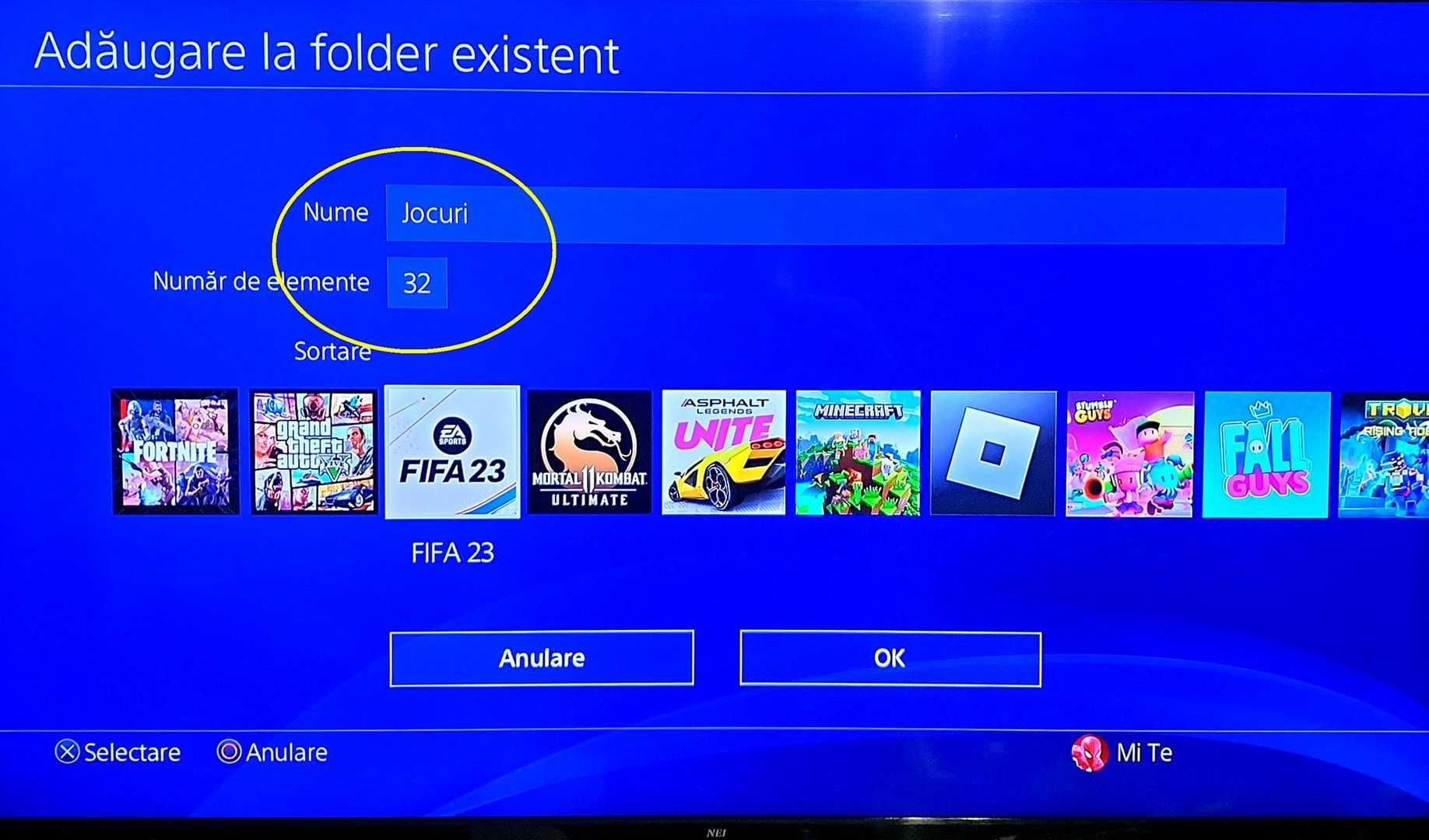 85 jocuri + PS4 SLIM, Fortnite, GTA V, Fifa 23, Mortal K 11 + 2 Manete