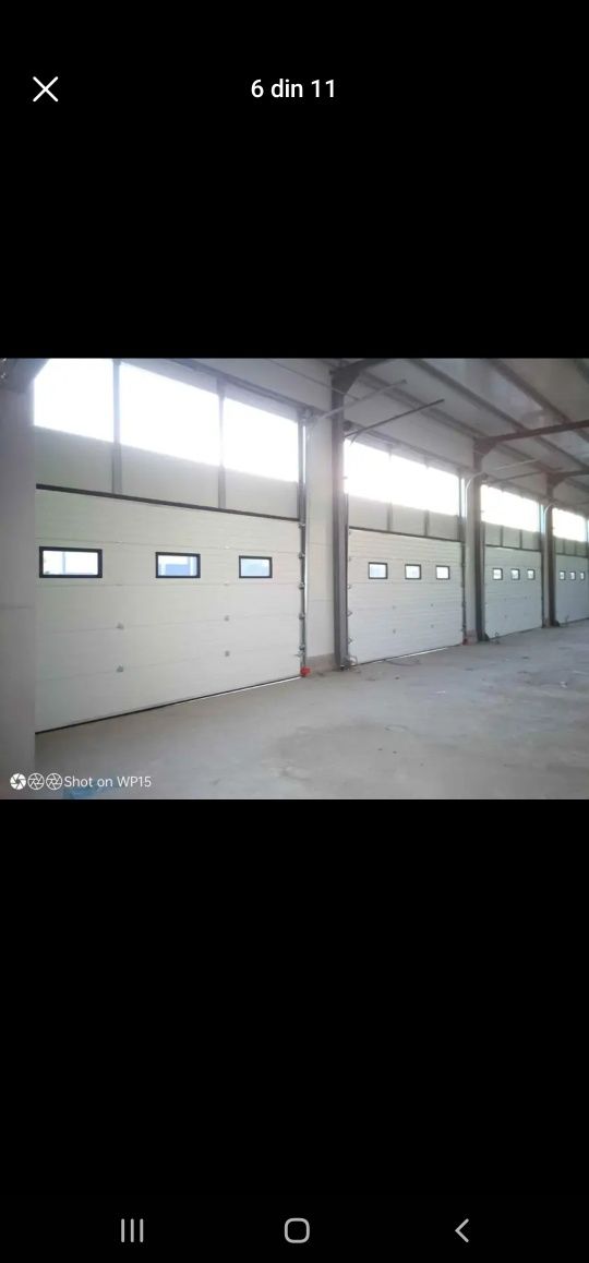 Usi de garaj / usi secționale/ usi industriale