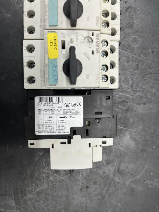 Contactori si breakere Siemens